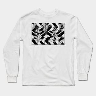 Monochrome Tropics Long Sleeve T-Shirt